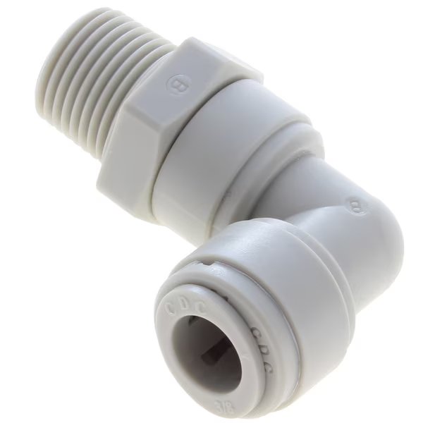 Fitting, Fluidfit, Swivel Elbow, Male, 3/8